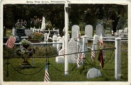 Philadelphia - Betsy Ross Grave -436676