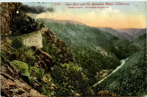 Cape Horn and the American River - Eisenbahn -436846