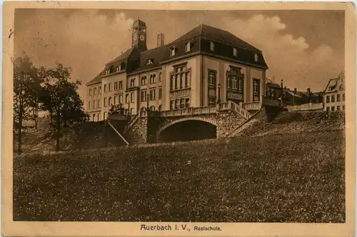Auerbach i. V., Realschule -361586