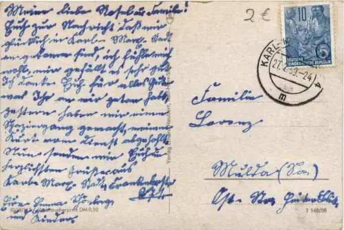 Karl-Marx-Stadt - Theaterplatz -437778