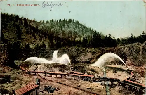 Hydraulic Mining - California -436986