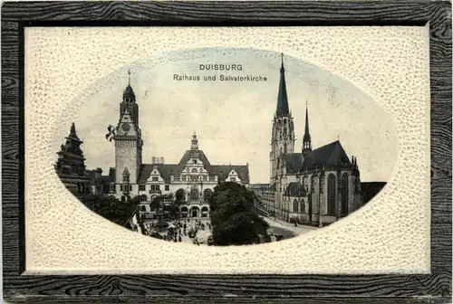 Duisburg - Rathaus und Salvatorkircheasse -438148