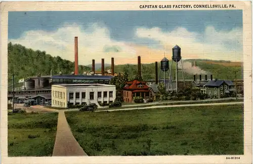 Connellsville - Capstan Glass Factory -436570