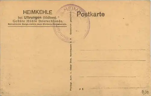 Höhle Heimkehle bei Uftrungen -437672