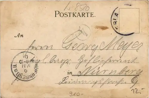 Gruss aus Erlangen - Litho -437202