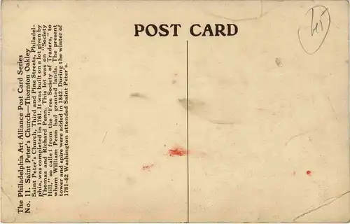 Philadelphia - Saint Peters church -436730