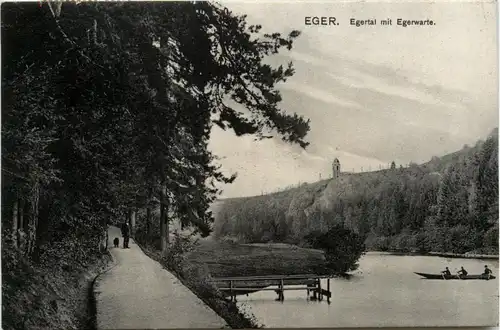 Eger - Egertal mit Egerwarte -437462