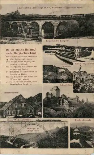 Bergisches Land - Schwebebahn -437992