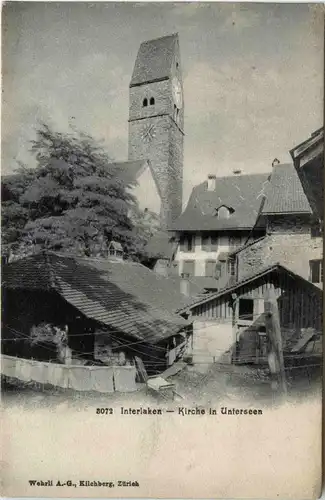 Interlaken - Kirche in Unterseen -439142