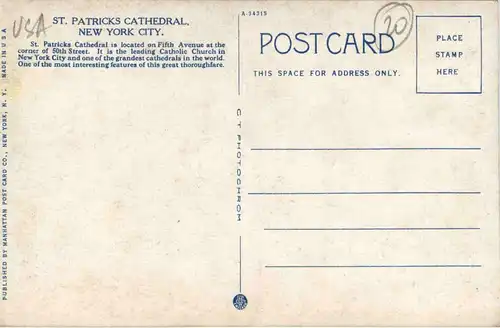 New York City - St. Patricks -436286