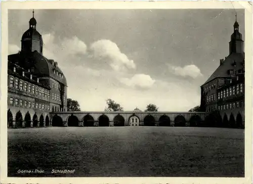 Gotha - Schlosshof -437730