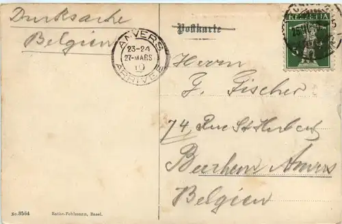 Zürich - Marktscene an der Bahnhofstrasse -438934