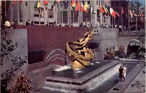 New York City - Prometheus Statue -436406