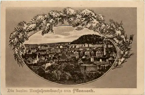 Neujahrswünsche aus Pössneck -437766
