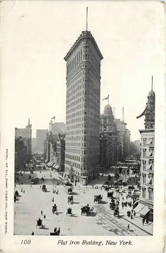 New York City - Flat Iron Building -436486