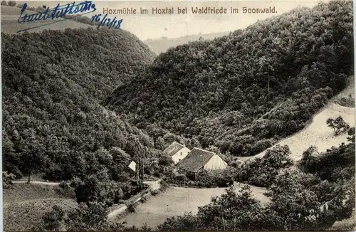 Hoxmühle im Hoxtal bei Waldfriede im Soonwald -437950