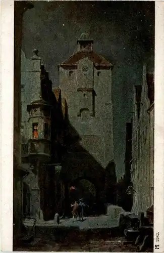 Künstlerkarte Carl Spitzweg -437624