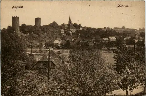 Kohren - Burgruine -438848