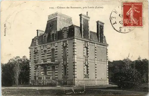 Chateau des Rousseaux pres Lorris -410432