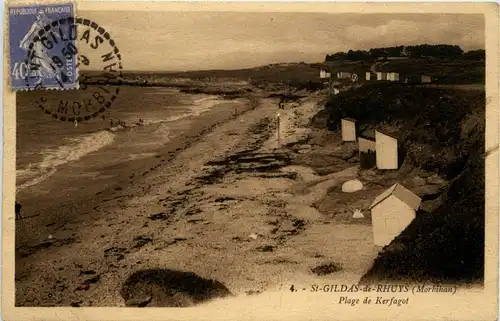 St. Gildas de Rhuys - Plage de Kerfagot -410474