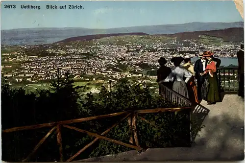 Uetliberg - Blick auf Zürich -439086