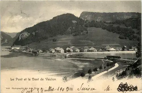 Le Pont et la Dent de Vaulion -439548