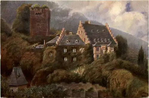 Miltenberg - Künstlerkarte H. Hoffmann -438448