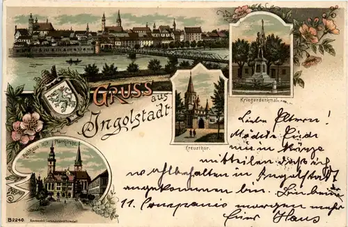 Gruss aus Ingolstadt - Litho -437160