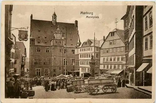 Marburg - Marktplatz -438726