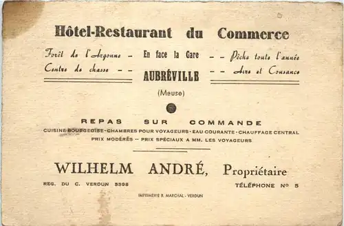 Aubreville - Hotel du Commerce -440214