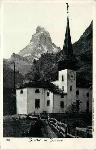 Kirche in Zermatt -438766