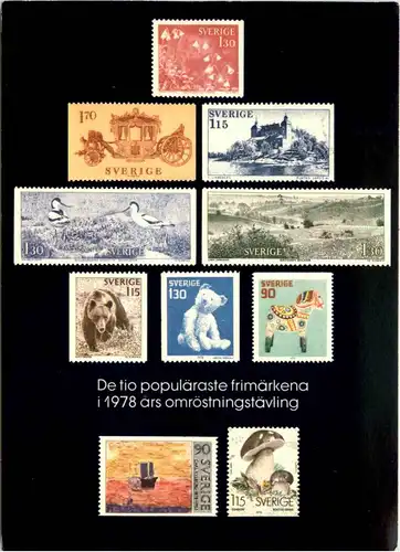 Schweden - Briefmarken -440294