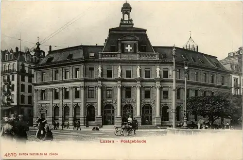 Luzern - Postgebäude -439542