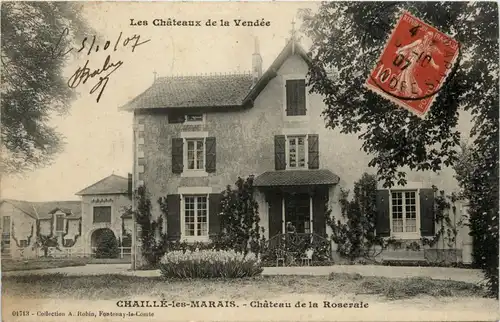 Chaille les Marais - Chateau de la Roseraie -411170