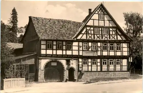 Suhl - Gasthaus zum goldenen Hirsch -438640