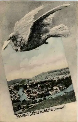 Ich bringe Grüsse aus Baden -439084