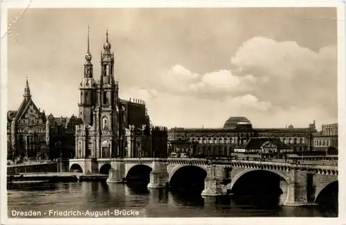Dresden - Friedrich August Brücke -437720
