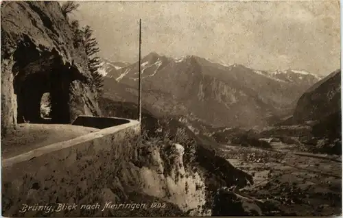 Brünig - Blick nach Meiringen -439434