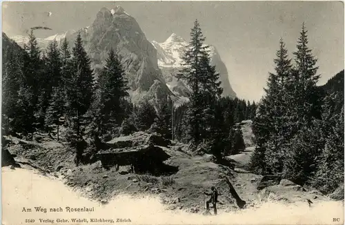 Am Weg nach Rosenlaui -439454