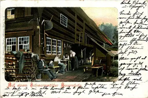 Auf einem schwarzwälder Bauernhofe -440140