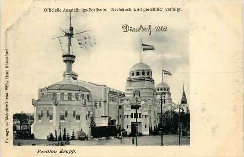 Düsseldorf 1902 - Pavillon Krupp -440900