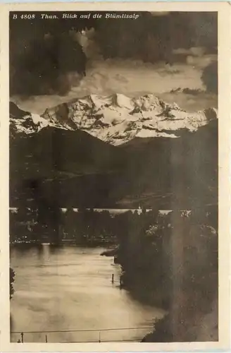 Thun - Blick auf Blümlisalp -439482