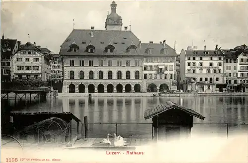 Luzern - Rathaus -439540