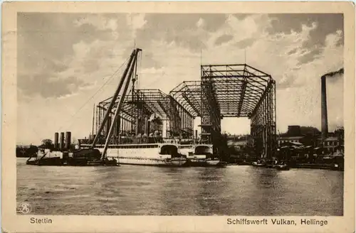 Stettin - Schiffswerft Vulkan -440870