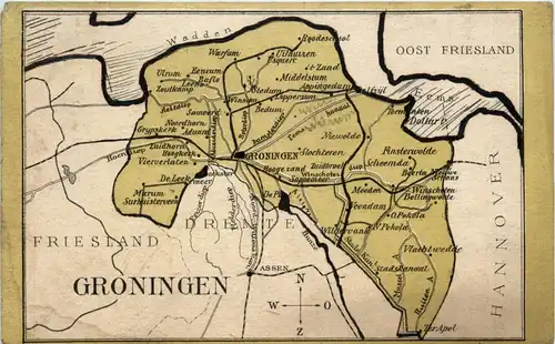Groningen - Map -411826