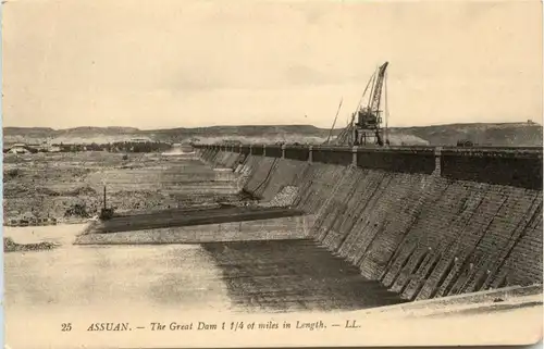 Assuan - The Great Dam -440604