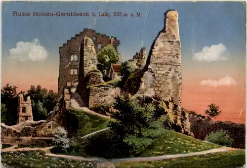Lahr - Ruine hohen-Geroldseck -439876