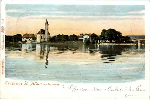 Gruss aus St. Alban am Ammersee - Diessen -439940