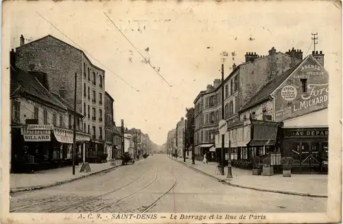 Saint Denis - Le Barrage et la Rue de Paris -440208