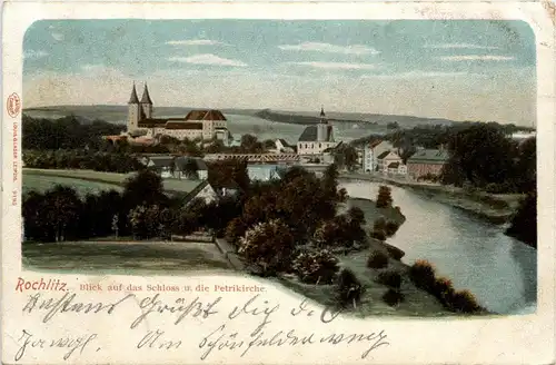 Rochlitz - Blick auf das Schloss -440228